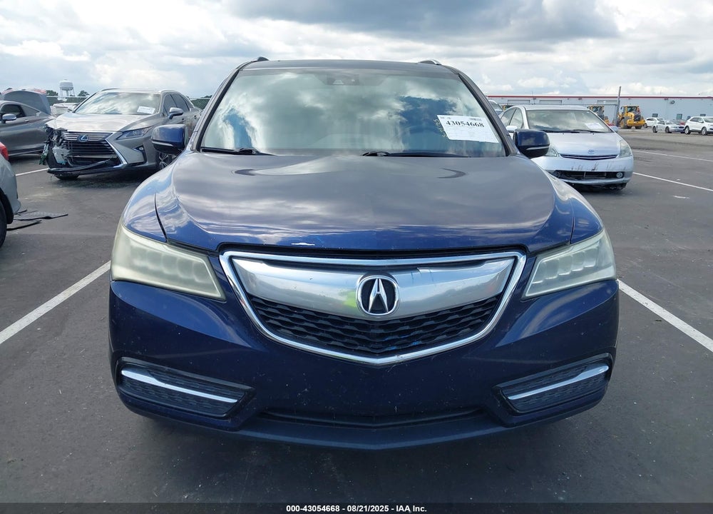 2015 ACURA MDX VIN: 5FRYD4H46FB007744