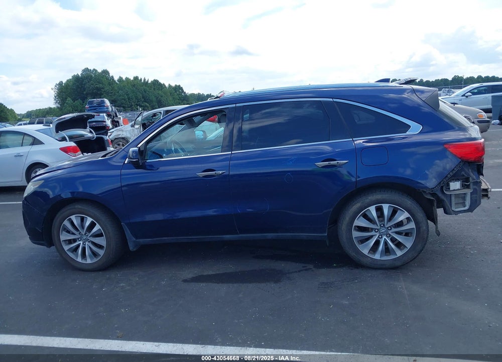 2015 ACURA MDX VIN: 5FRYD4H46FB007744