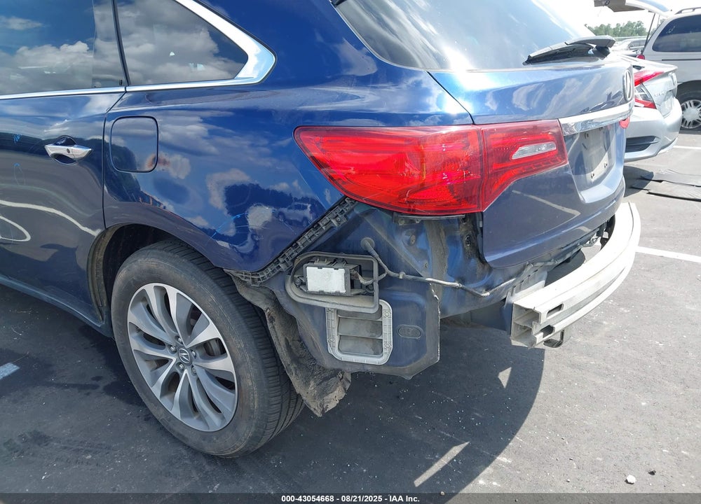 2015 ACURA MDX VIN: 5FRYD4H46FB007744