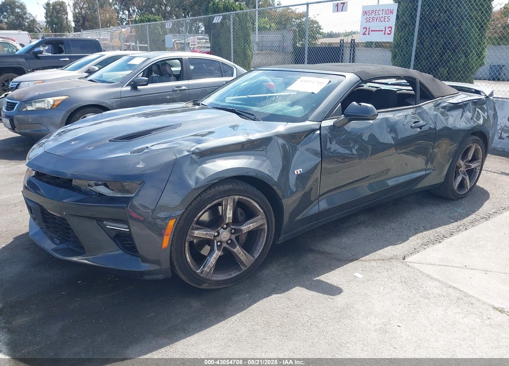 2017 CHEVROLET CAMARO 1SS VIN: 1G1FF3D77H0173147