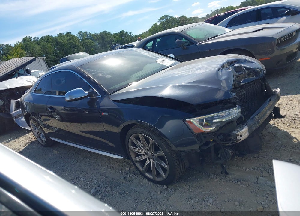 2014 AUDI S5 VIN: WAUCGAFR0EA069077