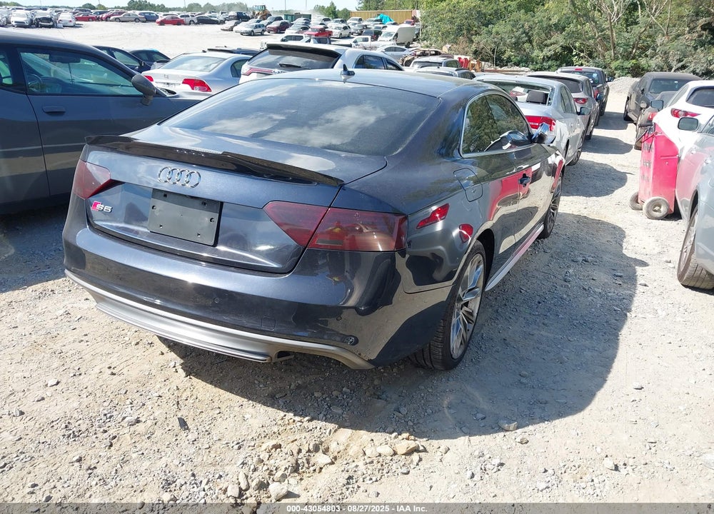 2014 AUDI S5 VIN: WAUCGAFR0EA069077