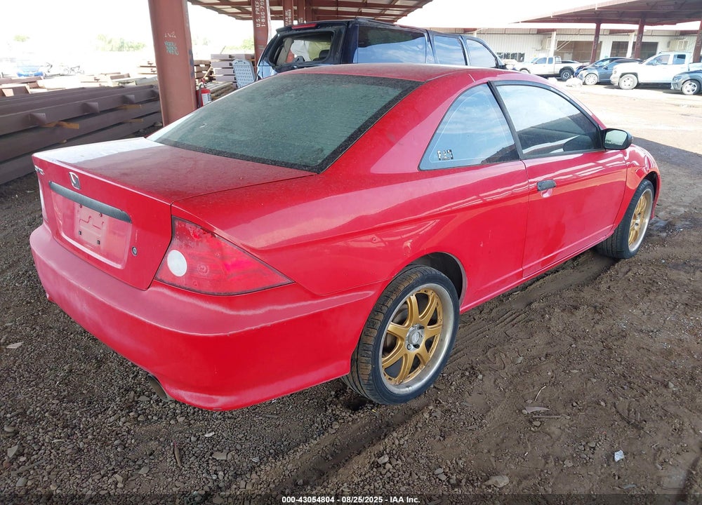 2004 HONDA CIVIC VP VIN: 1HGEM22324L029339