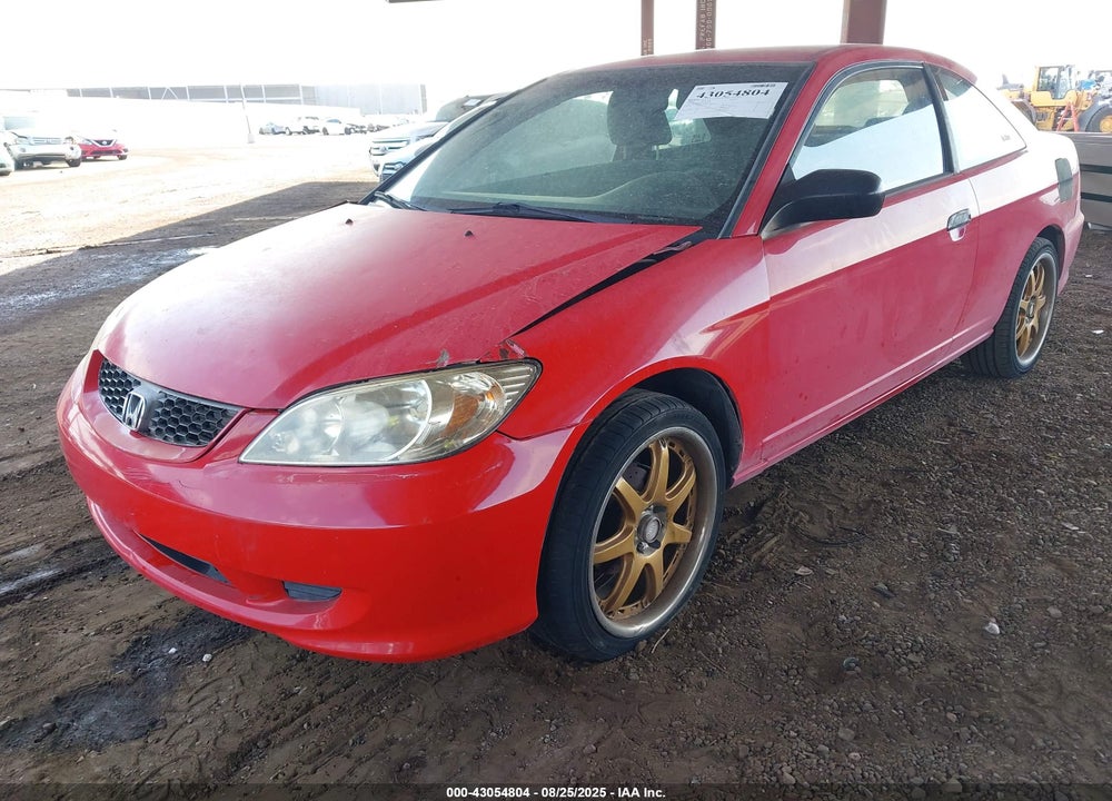 2004 HONDA CIVIC VP VIN: 1HGEM22324L029339