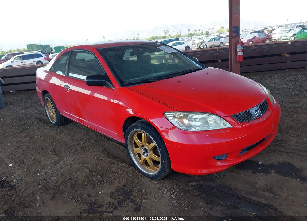 2004 HONDA CIVIC VP VIN: 1HGEM22324L029339