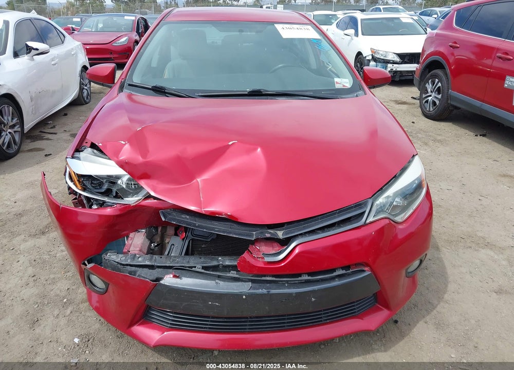 2015 TOYOTA COROLLA VIN: 5YFBURHEXFP196237