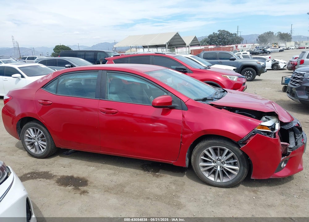 2015 TOYOTA COROLLA VIN: 5YFBURHEXFP196237