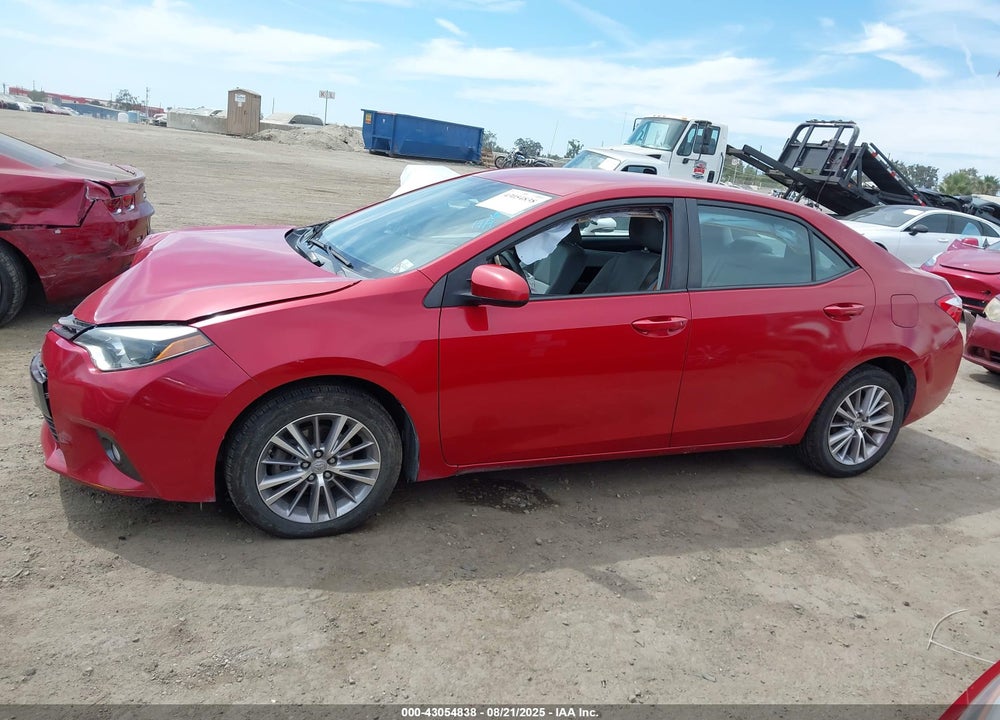 2015 TOYOTA COROLLA VIN: 5YFBURHEXFP196237