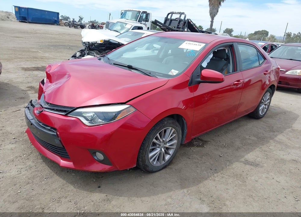 2015 TOYOTA COROLLA VIN: 5YFBURHEXFP196237