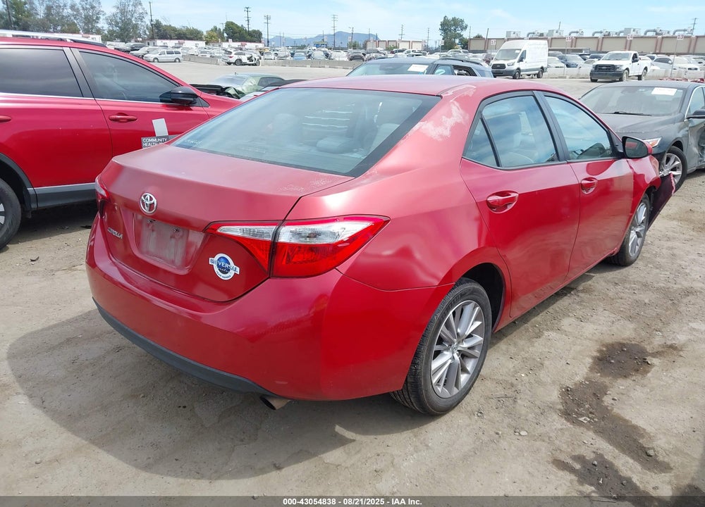 2015 TOYOTA COROLLA VIN: 5YFBURHEXFP196237
