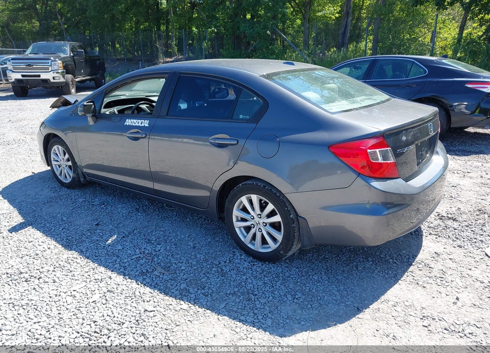 2012 HONDA CIVIC VIN: 2HGFB2F9XCH575830