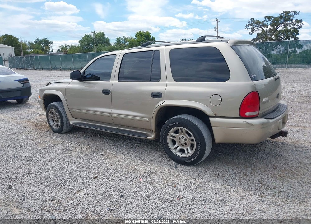 2003 DODGE DURANGO SLT VIN: 1D4HS48N33F526857