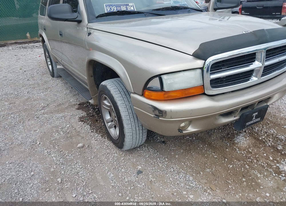 2003 DODGE DURANGO SLT VIN: 1D4HS48N33F526857