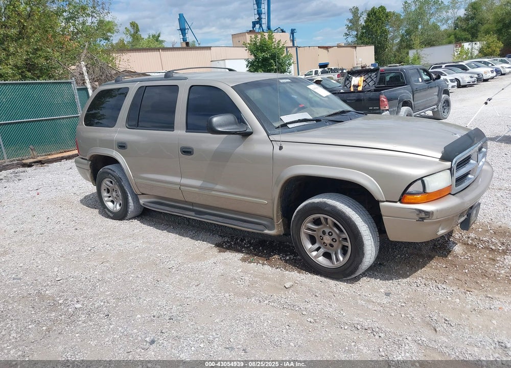 2003 DODGE DURANGO SLT VIN: 1D4HS48N33F526857