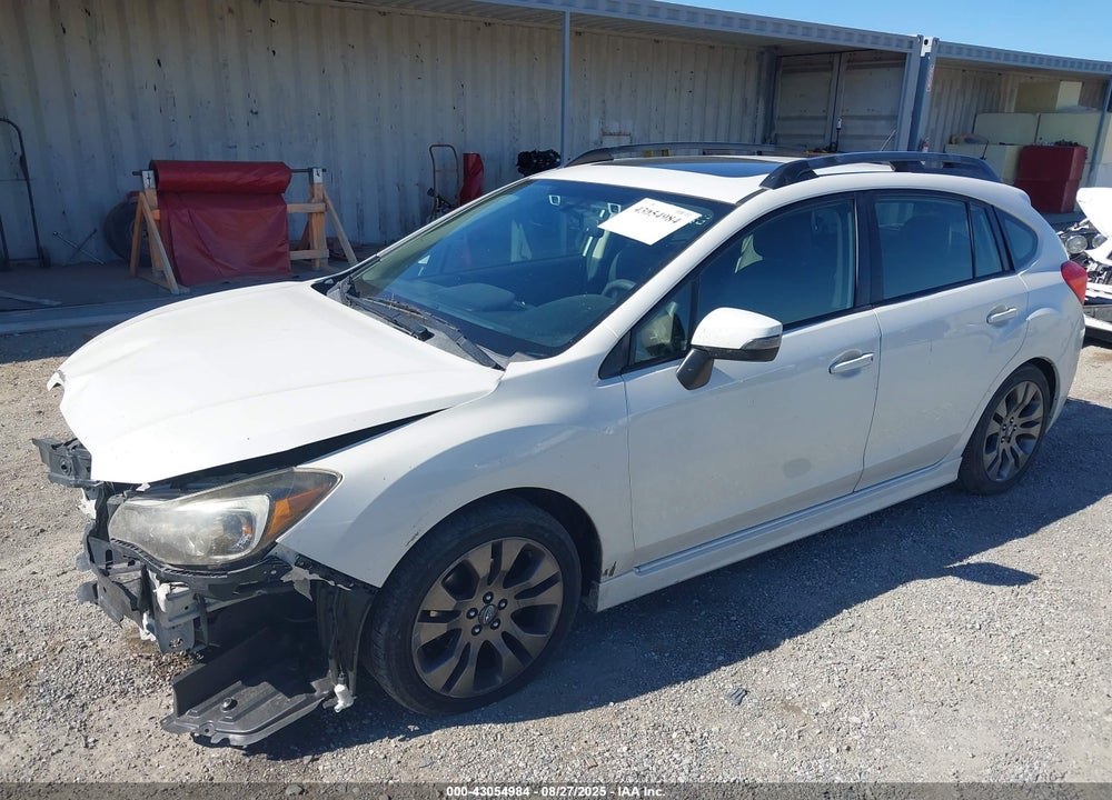2015 SUBARU IMPREZA 2.0I SPORT LIMITED VIN: JF1GPAZ69F8300689