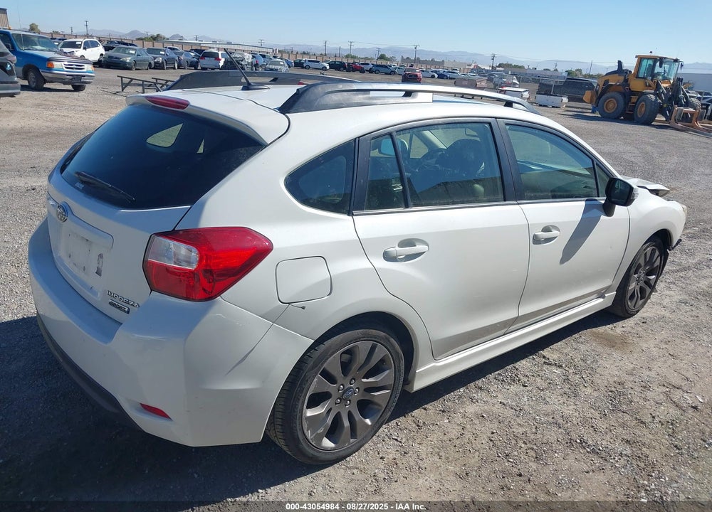 2015 SUBARU IMPREZA 2.0I SPORT LIMITED VIN: JF1GPAZ69F8300689