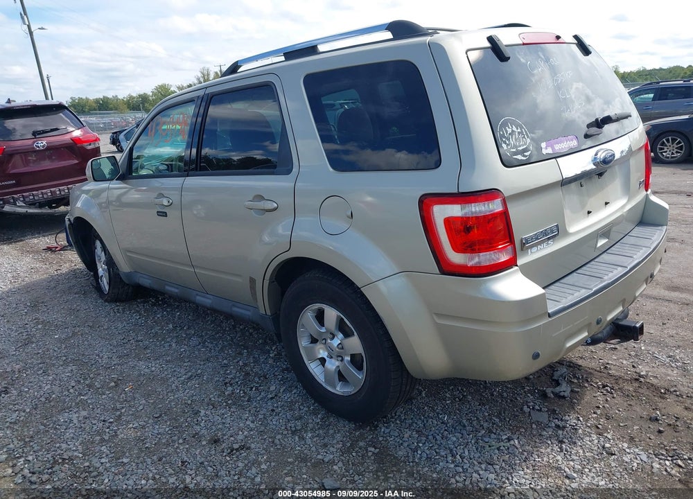 2011 FORD ESCAPE VIN: 1FMCU9EG2BKC70796