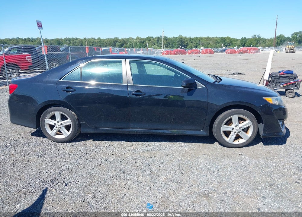 2012 TOYOTA CAMRY SE VIN: 4T1BF1FKXCU072709