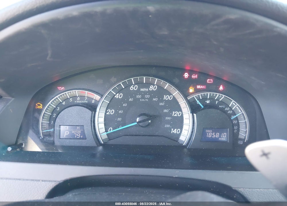 2012 TOYOTA CAMRY SE VIN: 4T1BF1FKXCU072709