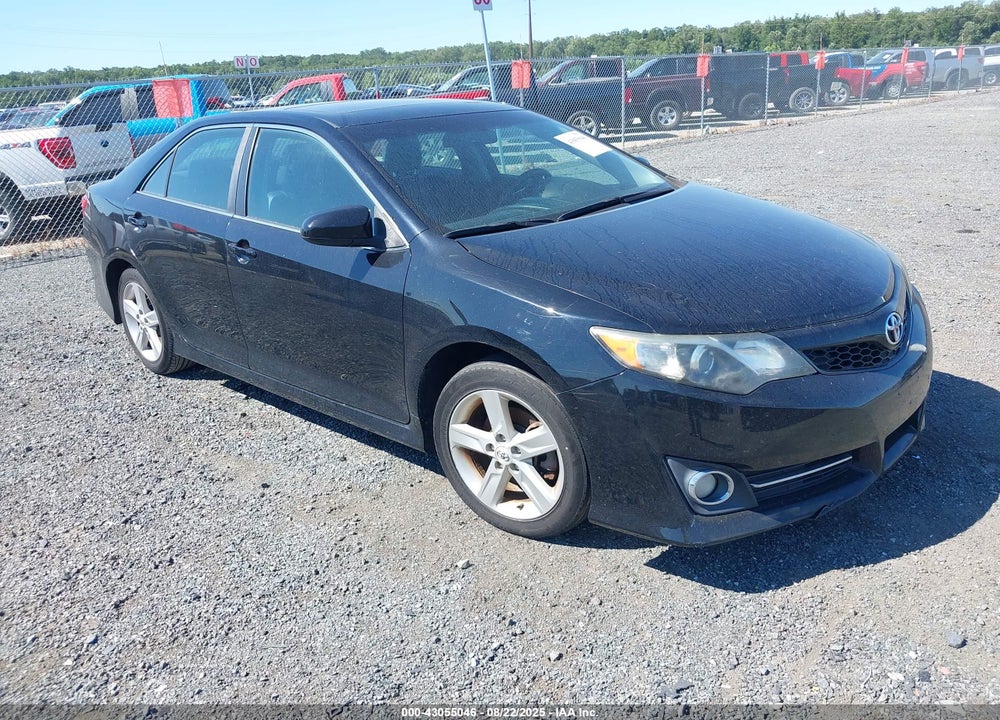 2012 TOYOTA CAMRY SE VIN: 4T1BF1FKXCU072709