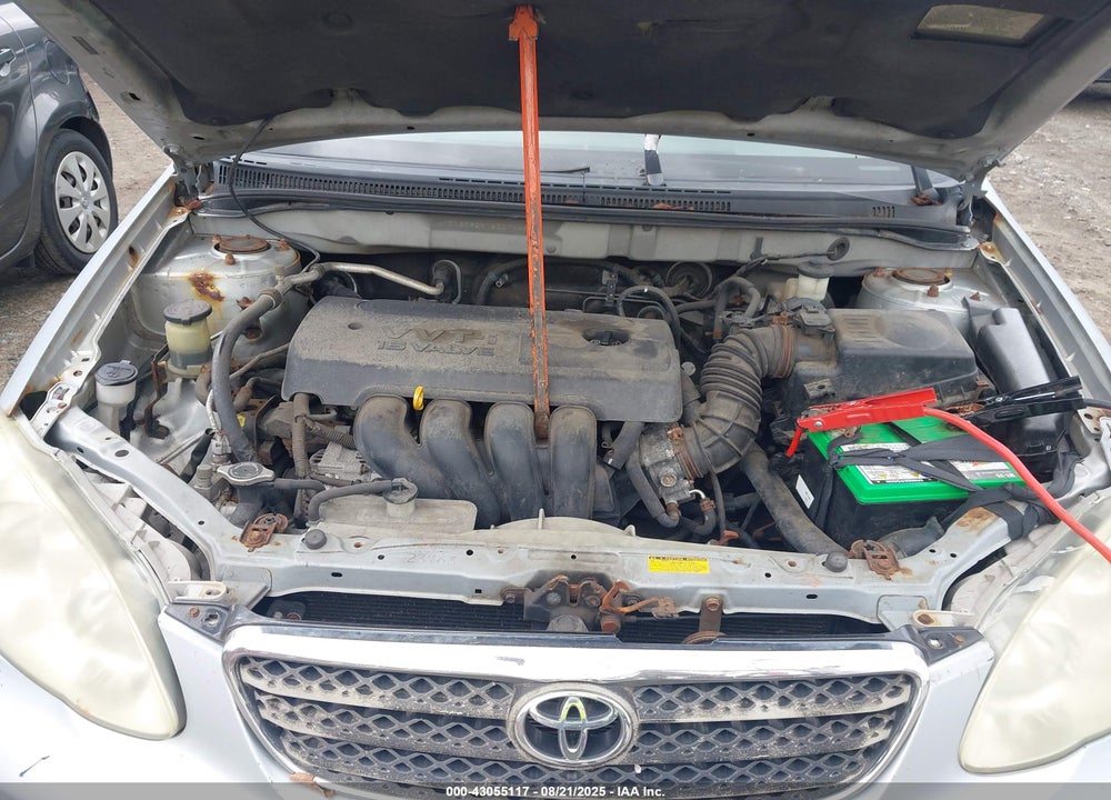 2006 TOYOTA COROLLA VIN: JTDBR32E760074467