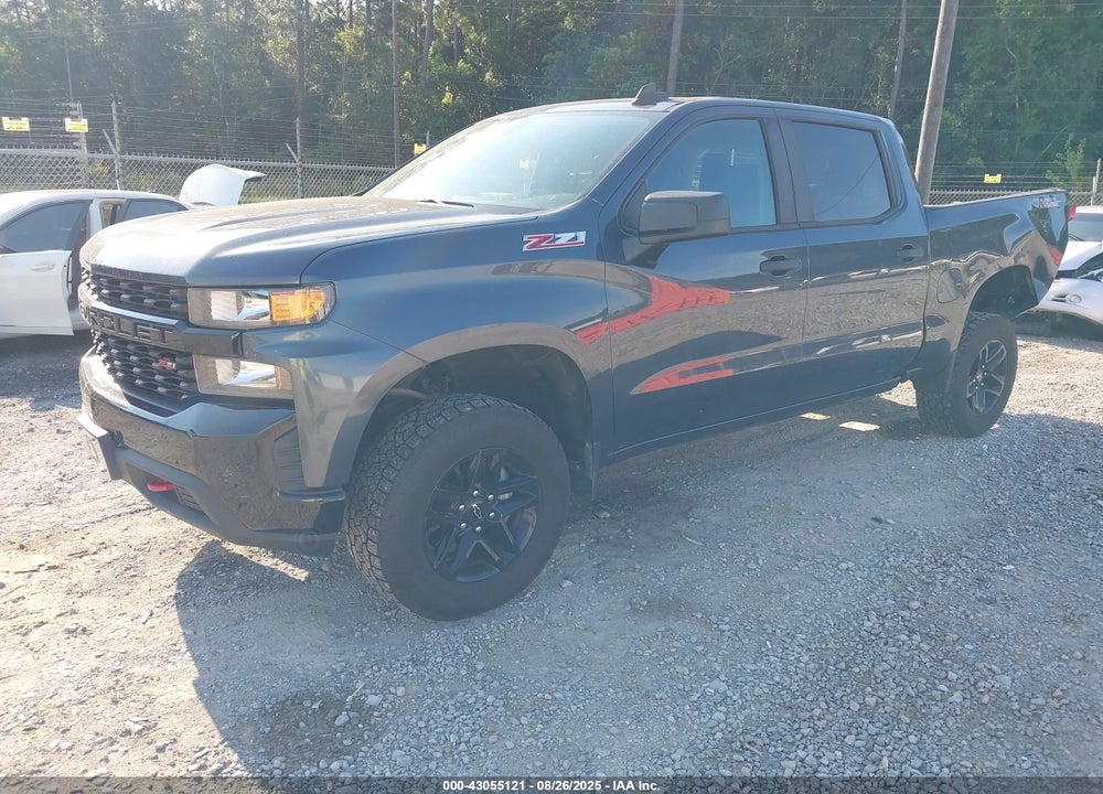 2020 CHEVROLET SILVERADO 1500 4WD SHORT BED CUSTOM TRAIL BOSS VIN: 1GCPYCEF7LZ194967