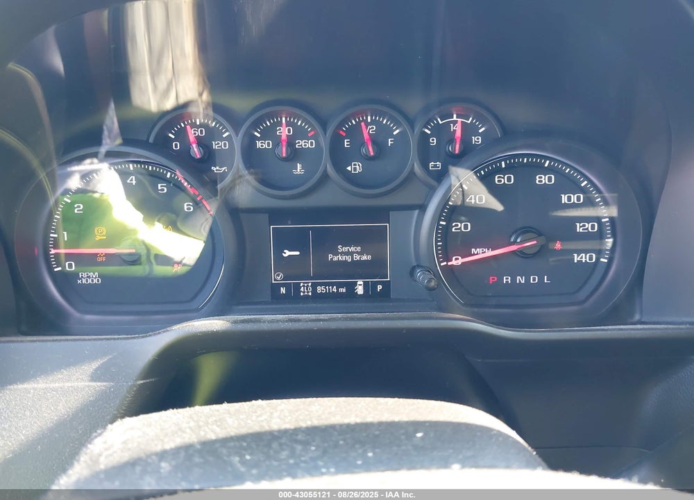 2020 CHEVROLET SILVERADO 1500 4WD SHORT BED CUSTOM TRAIL BOSS VIN: 1GCPYCEF7LZ194967