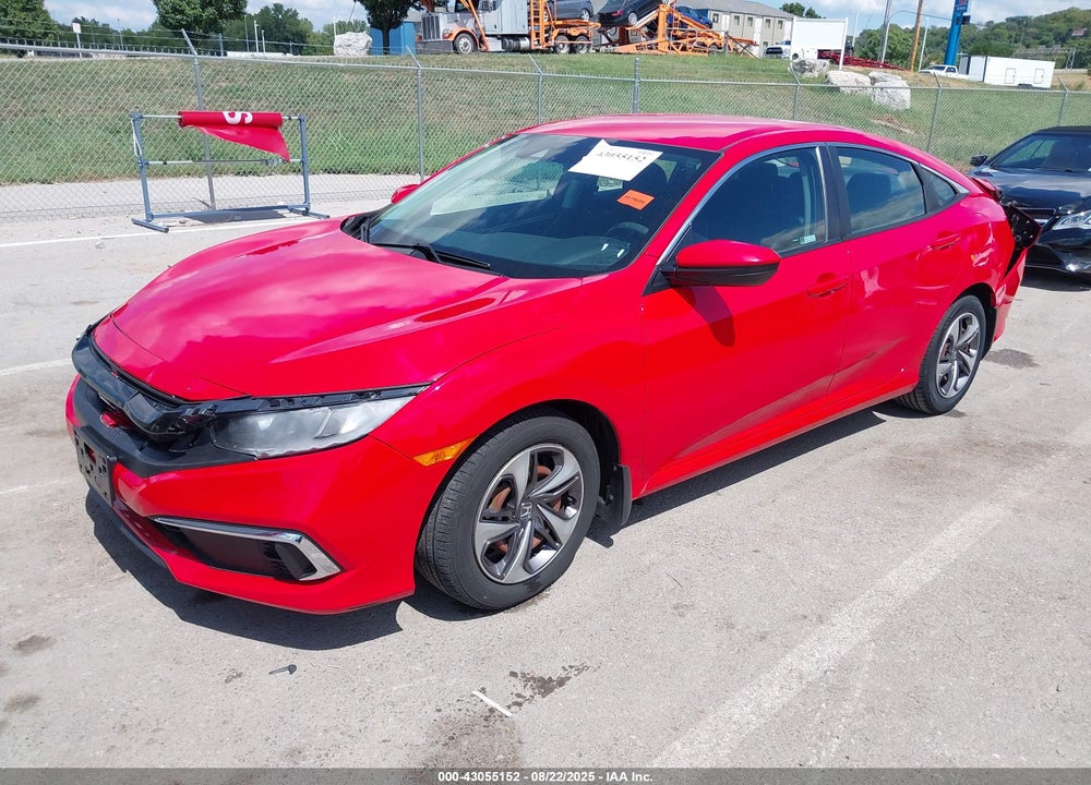 2019 HONDA CIVIC LX VIN: 2HGFC2F65KH542803