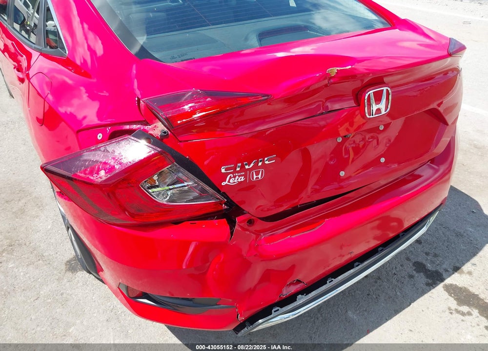 2019 HONDA CIVIC LX VIN: 2HGFC2F65KH542803