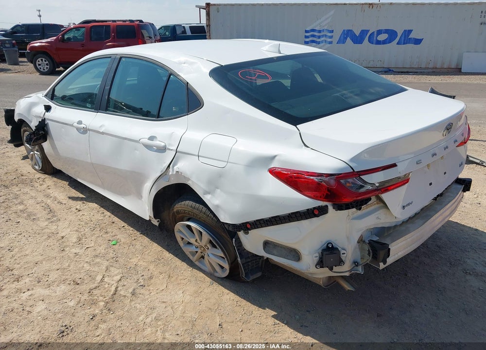 2025 TOYOTA CAMRY VIN: 4T1DAACK5SU031222