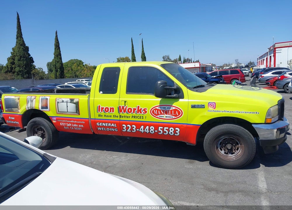 2003 FORD F-250 LARIAT/XL/XLT VIN: 3FTNX20L03MB42373