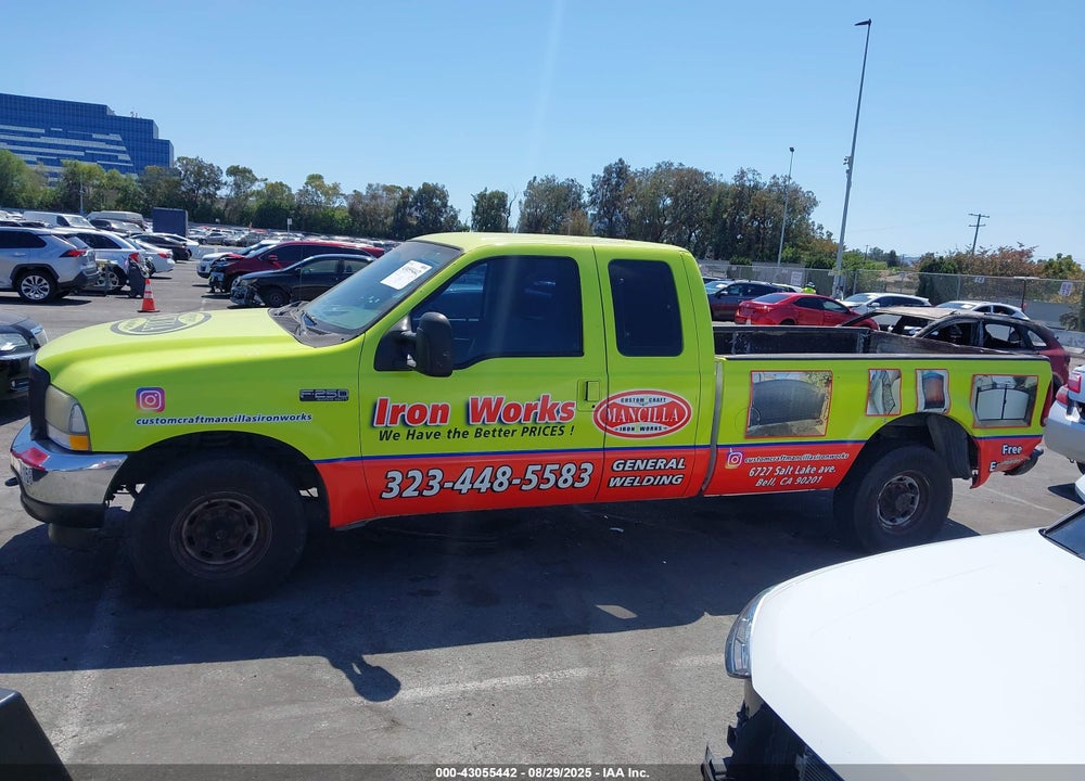 2003 FORD F-250 LARIAT/XL/XLT VIN: 3FTNX20L03MB42373