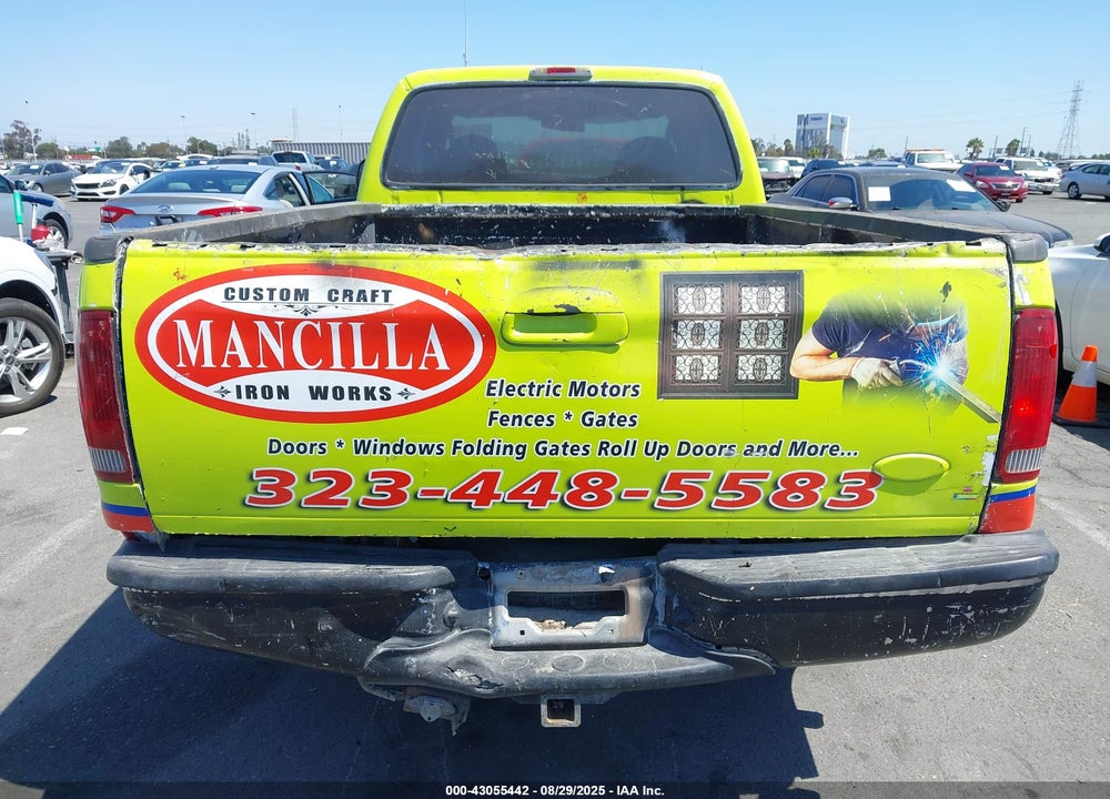 2003 FORD F-250 LARIAT/XL/XLT VIN: 3FTNX20L03MB42373