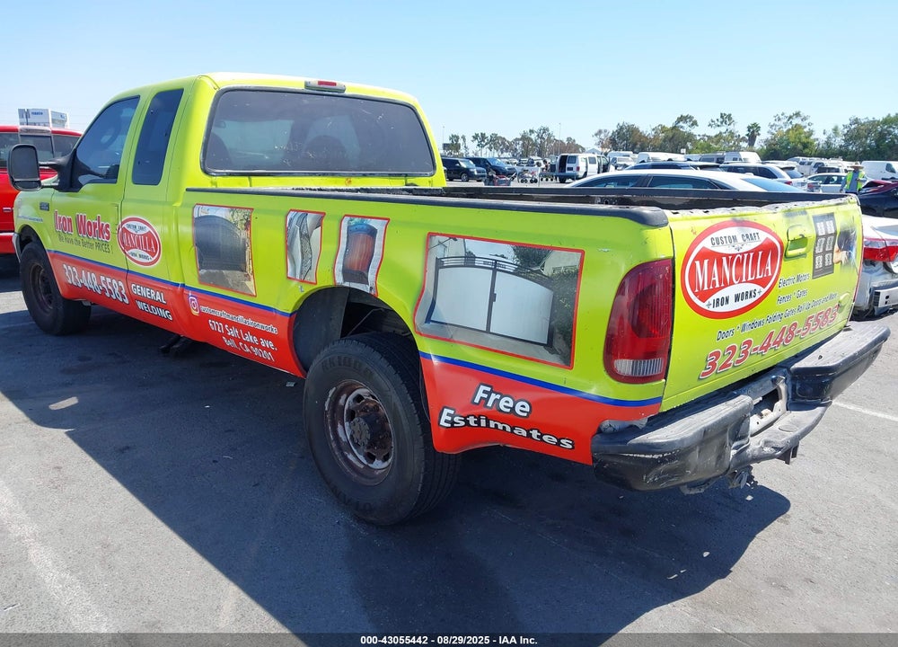 2003 FORD F-250 LARIAT/XL/XLT VIN: 3FTNX20L03MB42373
