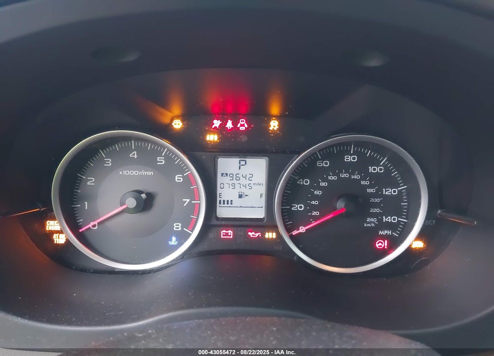 2015 SUBARU FORESTER VIN: JF2SJADCXFH572379