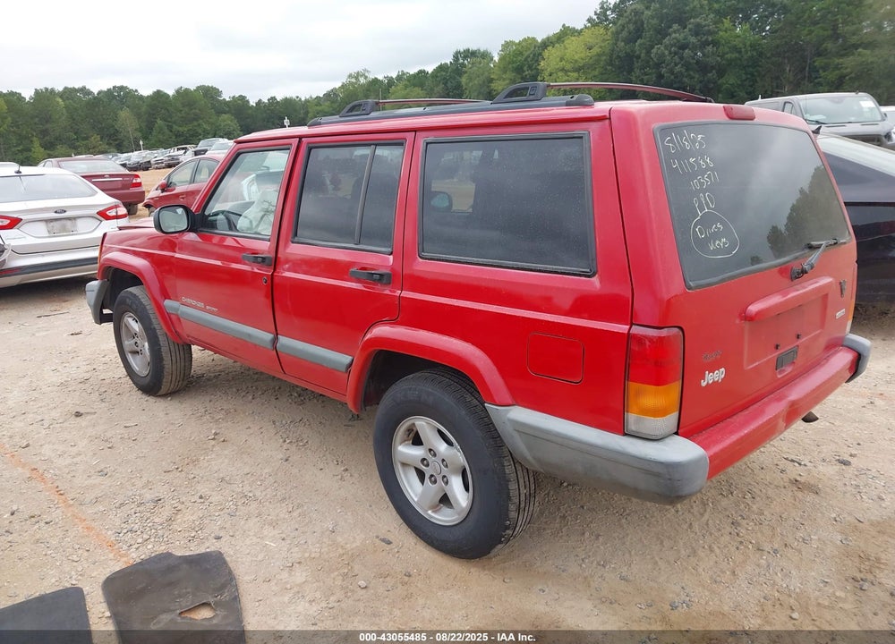 2000 JEEP CHEROKEE SPORT VIN: 1J4FT48S4YL103571