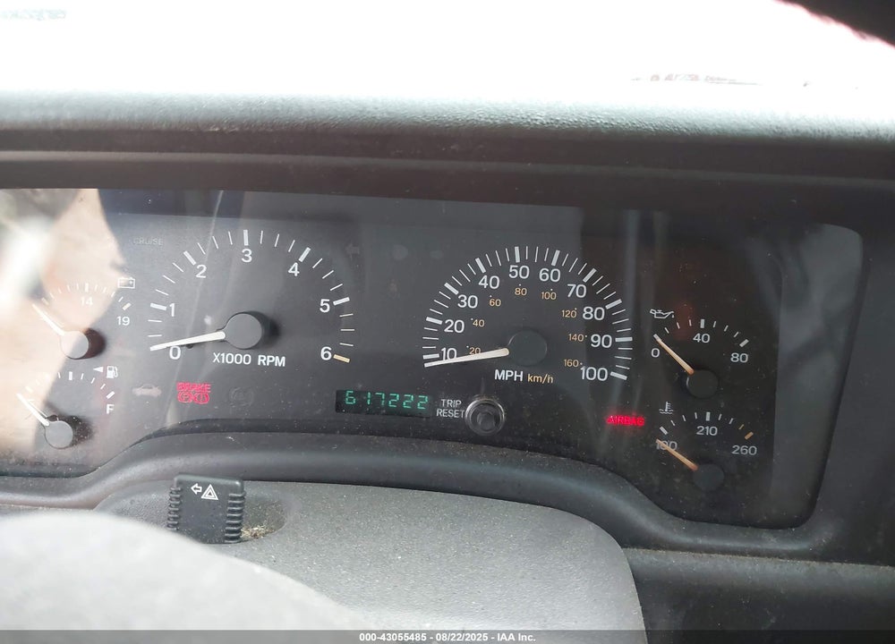 2000 JEEP CHEROKEE SPORT VIN: 1J4FT48S4YL103571