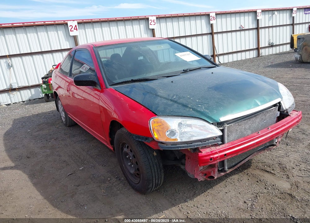 2003 HONDA CIVIC LX VIN: 1HGEM22513L059111