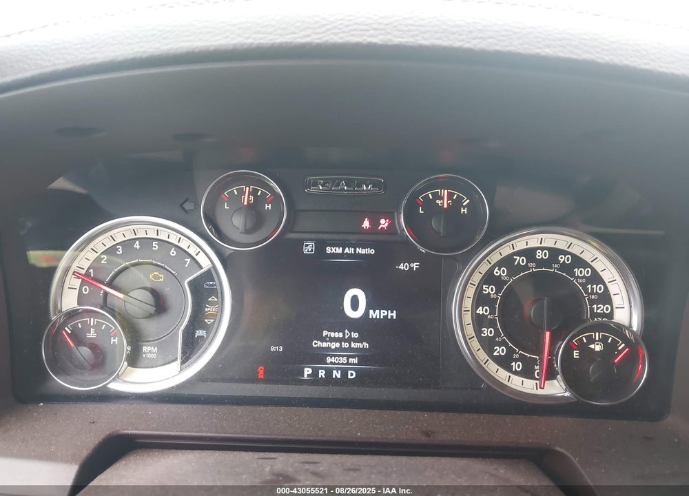 2013 RAM 1500 VIN: 1C6RR6NT3DS553018