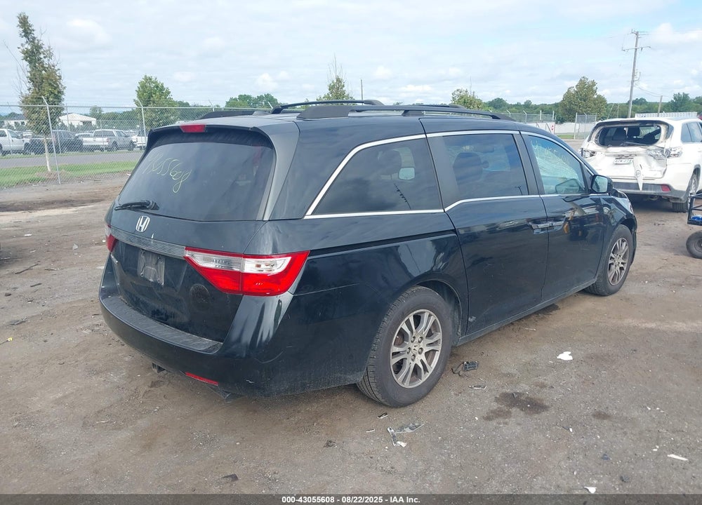 2013 HONDA ODYSSEY EX-L VIN: 5FNRL5H61DB088391