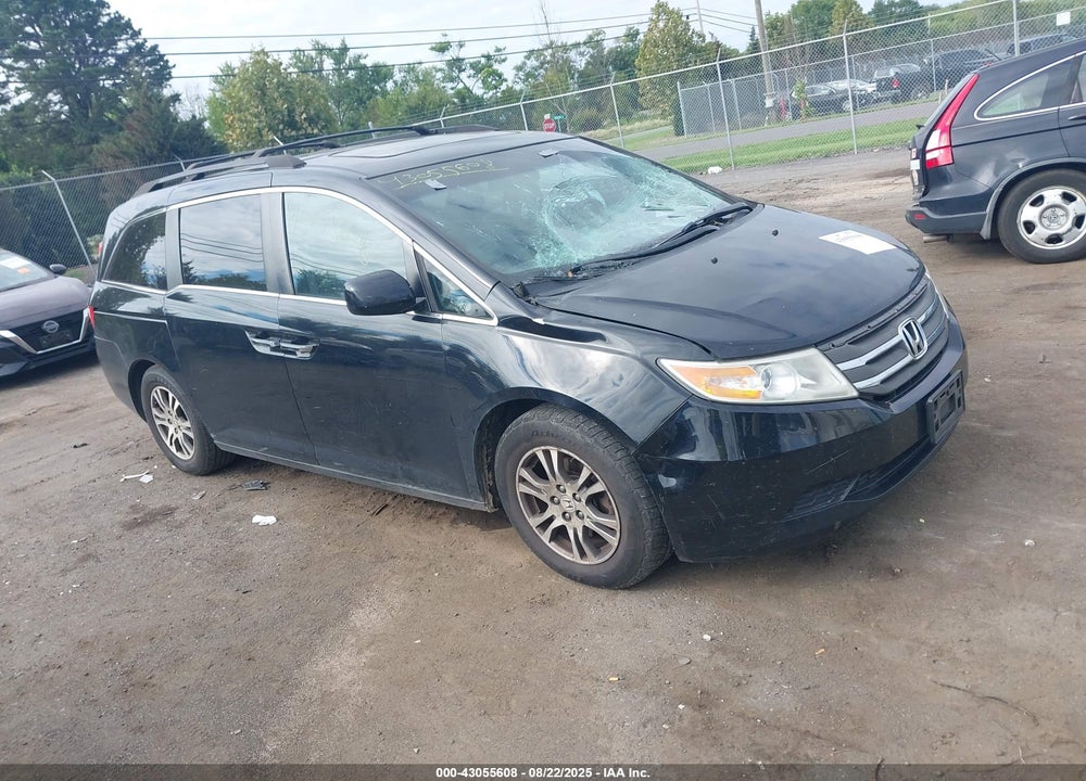 2013 HONDA ODYSSEY EX-L VIN: 5FNRL5H61DB088391