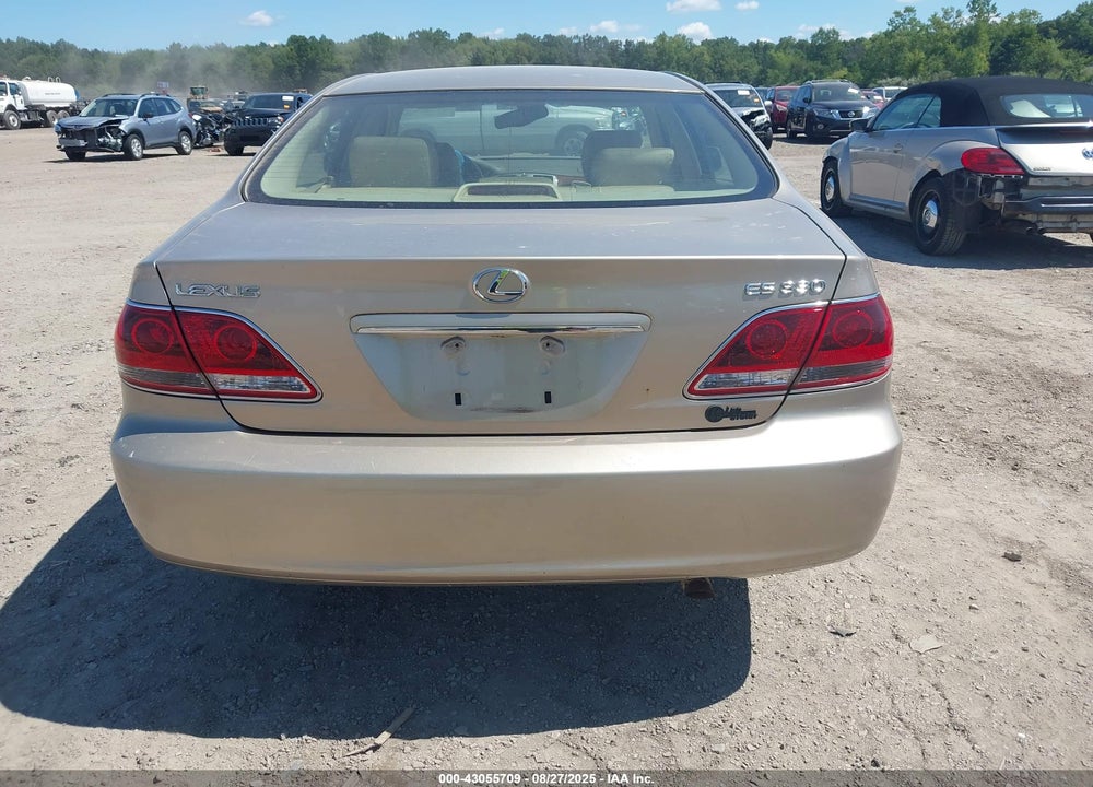2005 LEXUS ES 330 VIN: JTHBA30G855061173