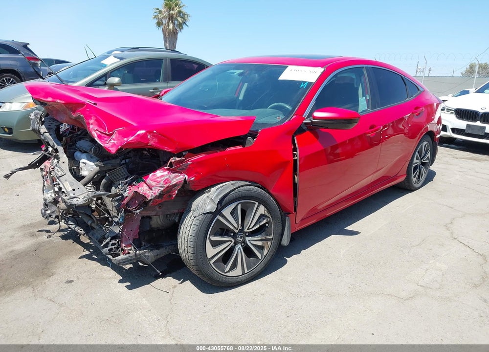 2016 HONDA CIVIC VIN: 2HGFC1F35GH648272