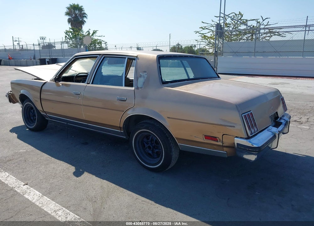 1982 OLDSMOBILE CUTLASS SUPREME VIN: 1G3AR69A0CM581084