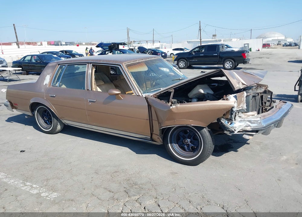 1982 OLDSMOBILE CUTLASS SUPREME VIN: 1G3AR69A0CM581084
