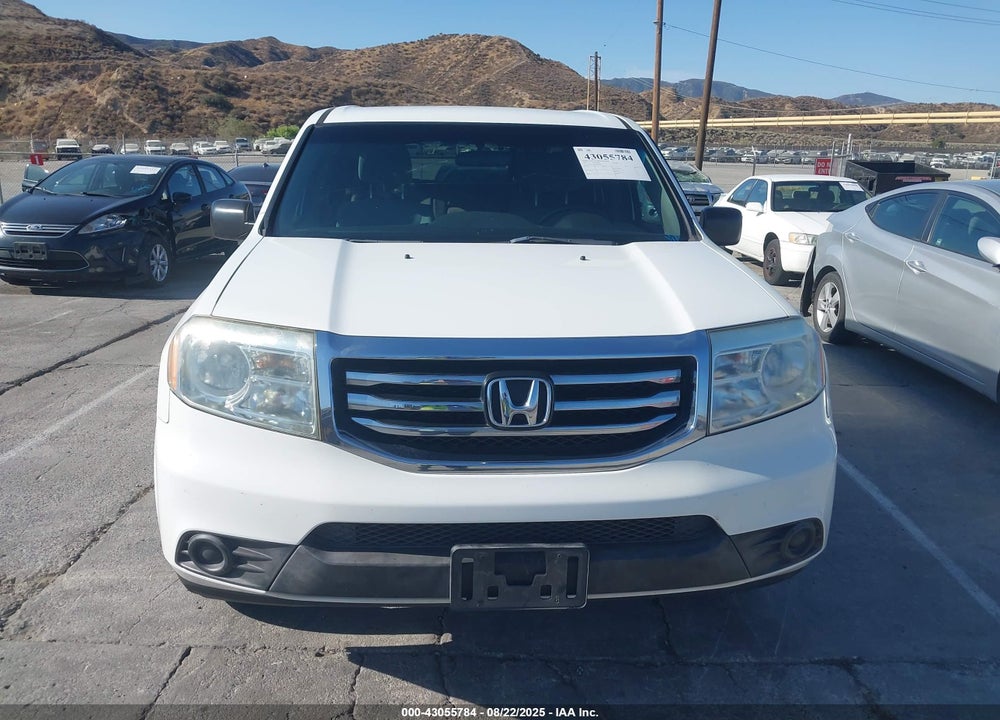 2013 HONDA PILOT LX VIN: 5FNYF3H21DB004963