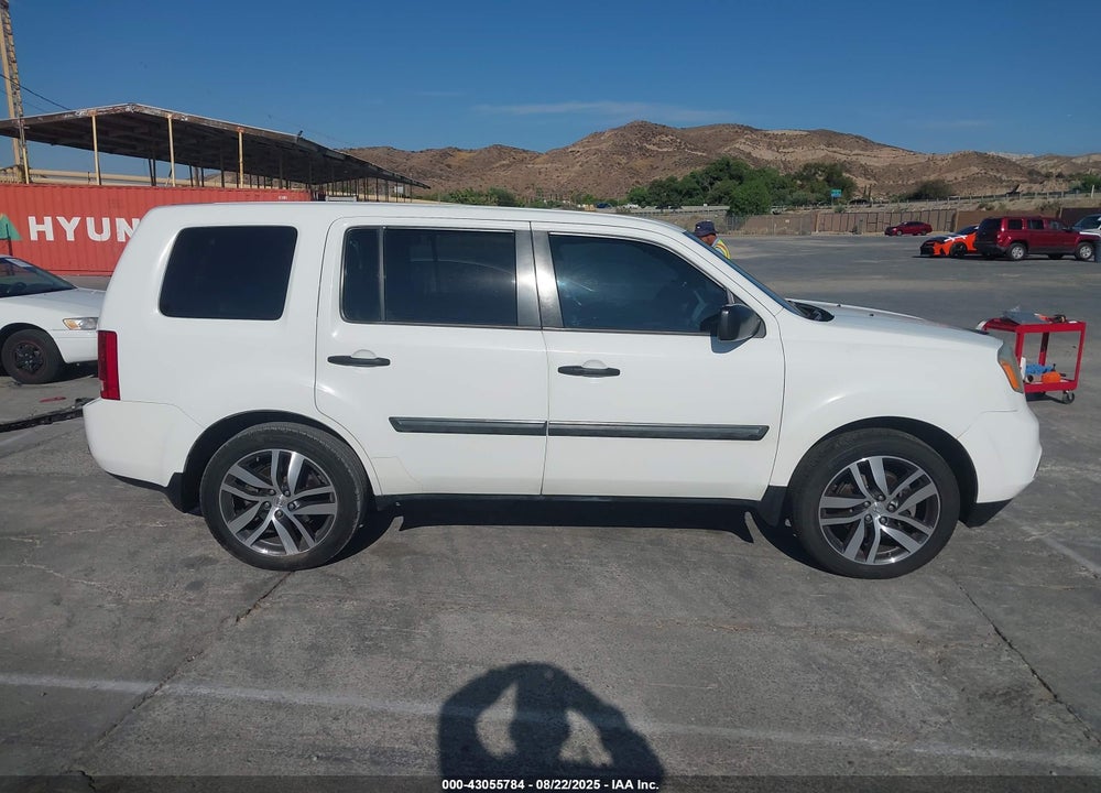 2013 HONDA PILOT LX VIN: 5FNYF3H21DB004963