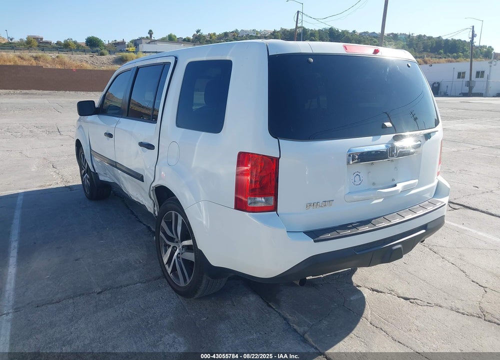 2013 HONDA PILOT LX VIN: 5FNYF3H21DB004963