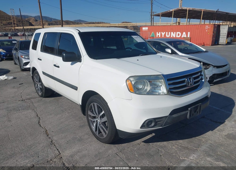 2013 HONDA PILOT LX VIN: 5FNYF3H21DB004963