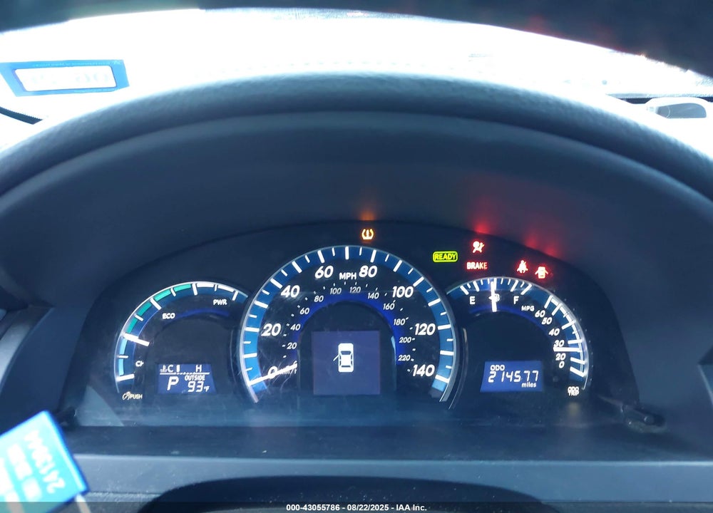 2014 TOYOTA CAMRY HYBRID VIN: 4T1BD1FK4EU103560